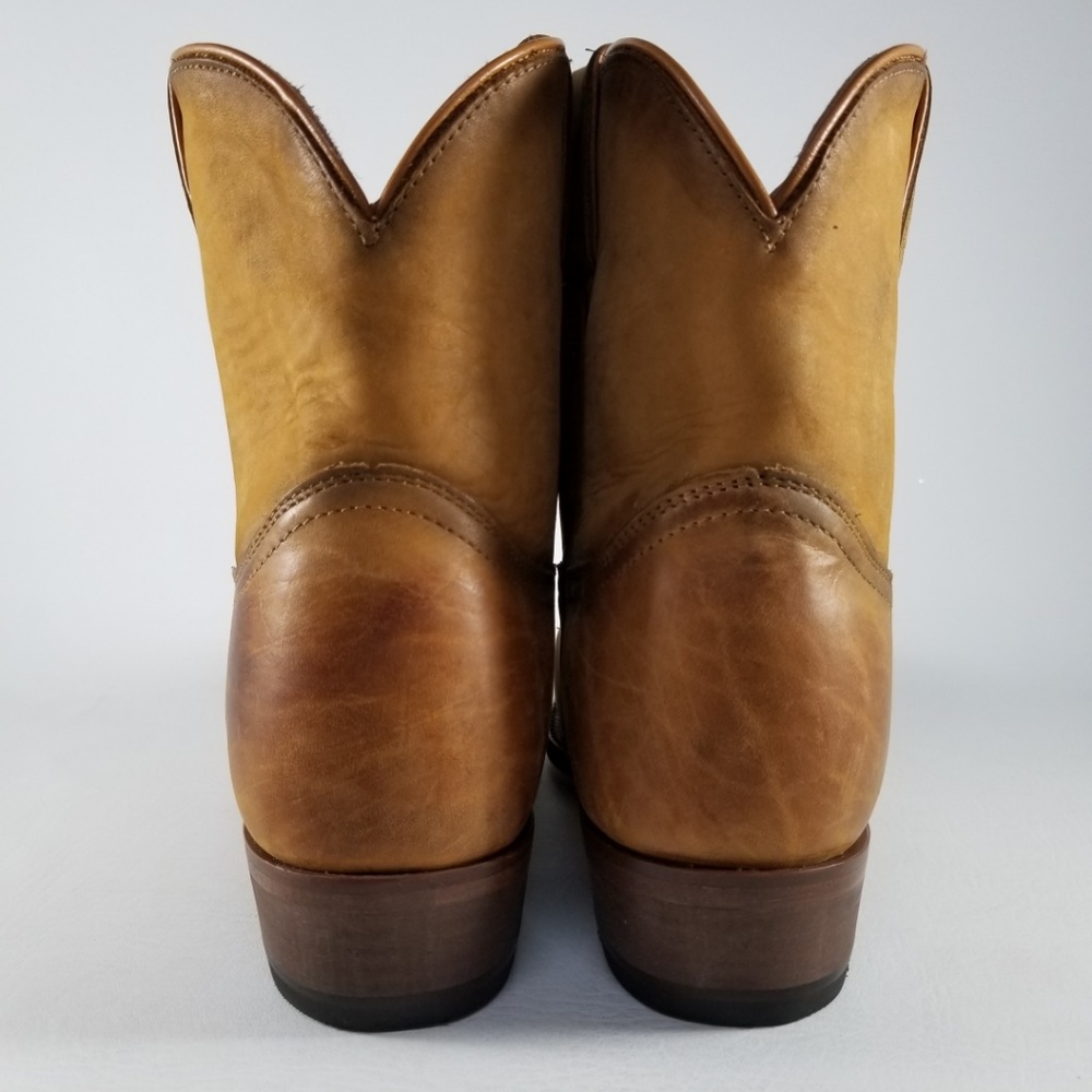 Frye Billy Short Western Leather Riding Boot - Picture 6 of 8